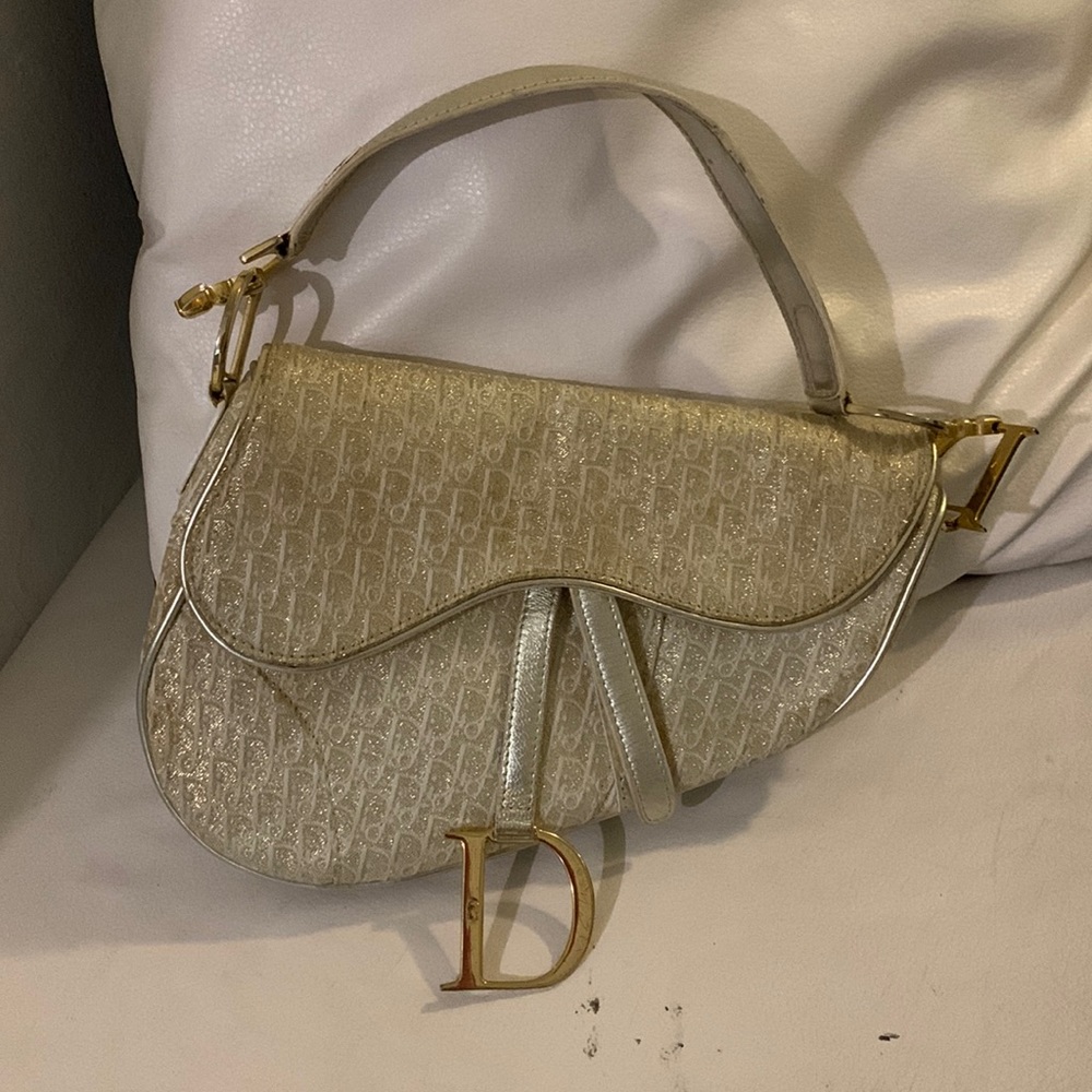 Glitter shoulder bag